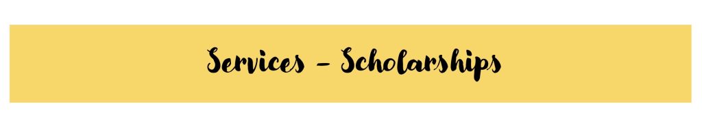Services - Scholarships