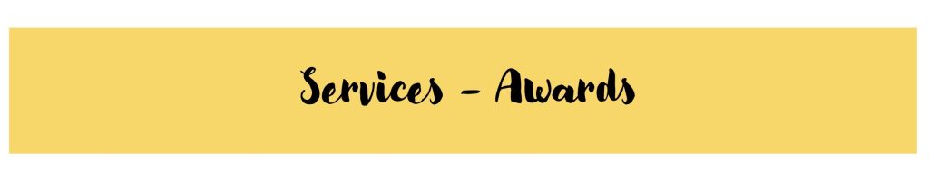 Services - Awards