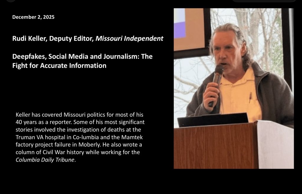 December 2, 2025 Rudi Keller, Deputy Editor, Missouri Independent