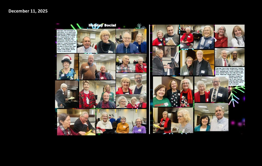 December 12, 2025 Holiday Social