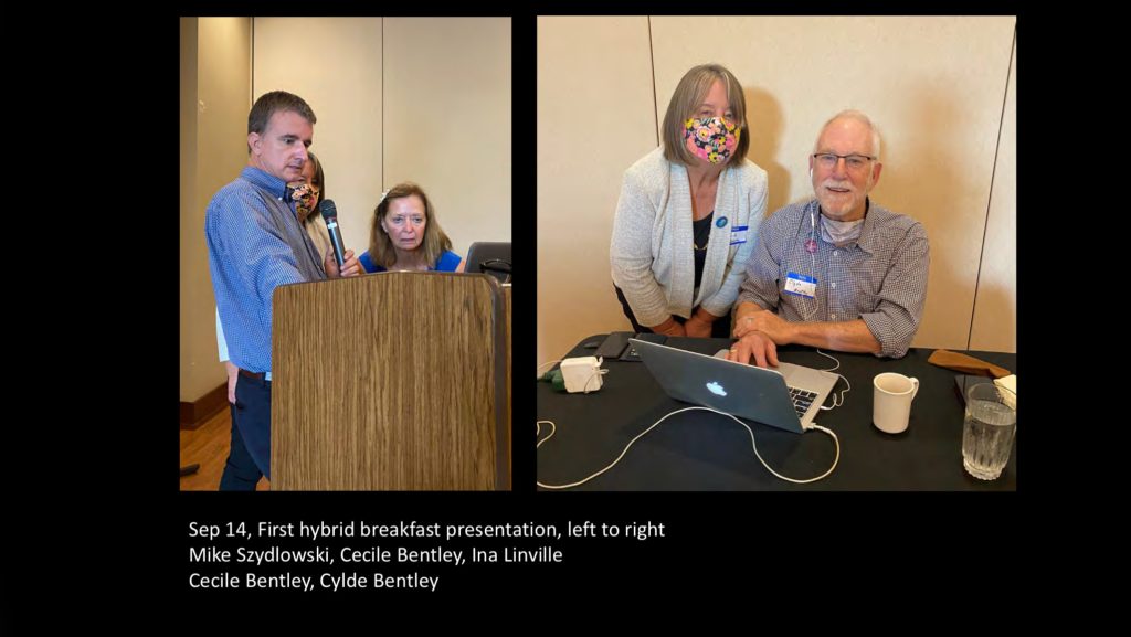 September 14, 2021 Hybrid Breakfast Orientation