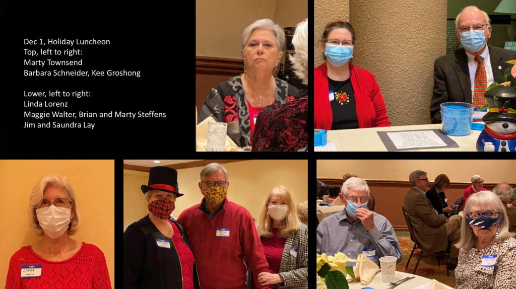 December 1, 2021 Holiday Luncheon