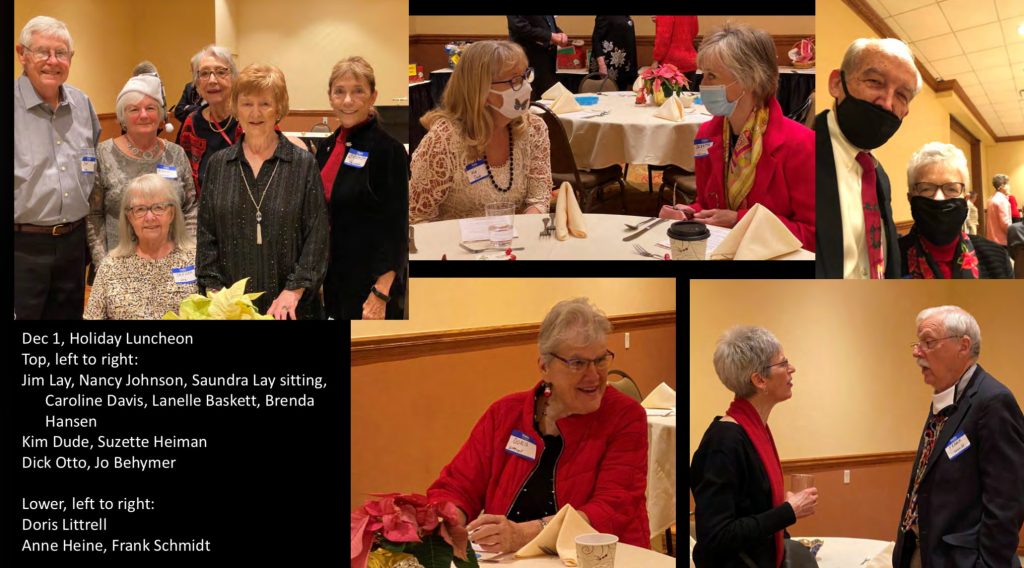 December 1, 2021 Holiday Luncheon