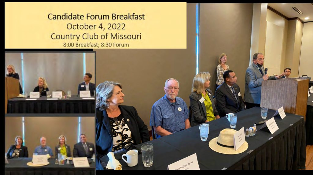 October 4, 2022 Candidate Forum Breakfast
