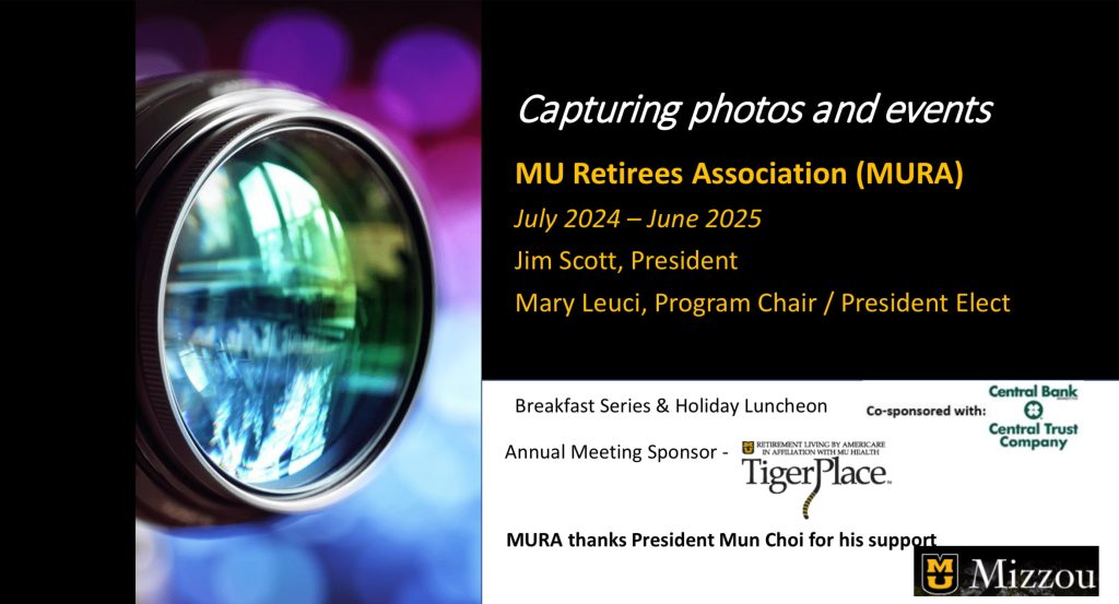 Capturing Photos and Events
July 2024-June 2025