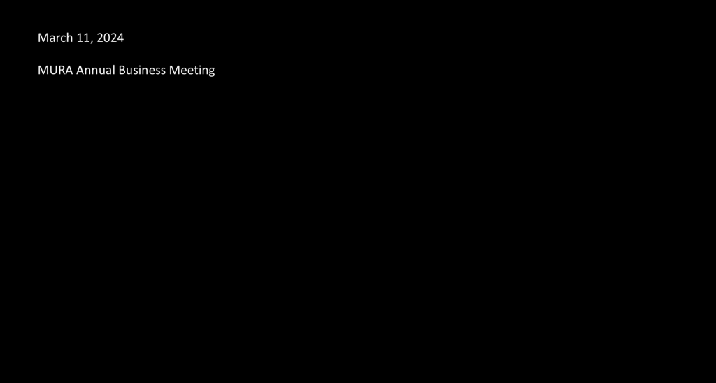 March 11, 2025 Annual Business Meeting