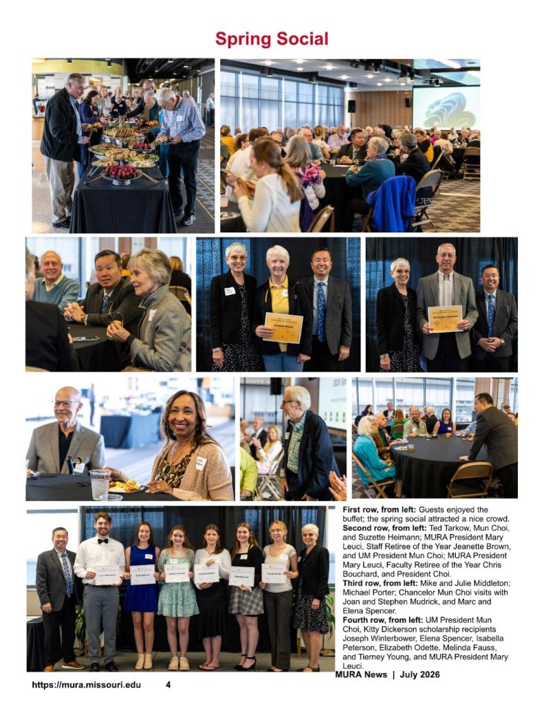 Spring 2026 - April 7, 2026 Scholarship winners